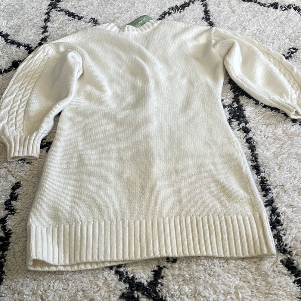 NWT H&M cable knit sweater dress - Picture 6 of 6